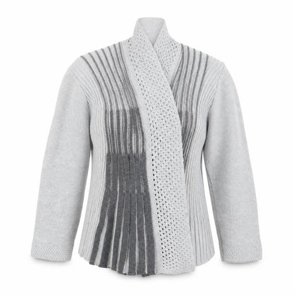 Womens UK Size S Pulse Grey Cardigan Jumper