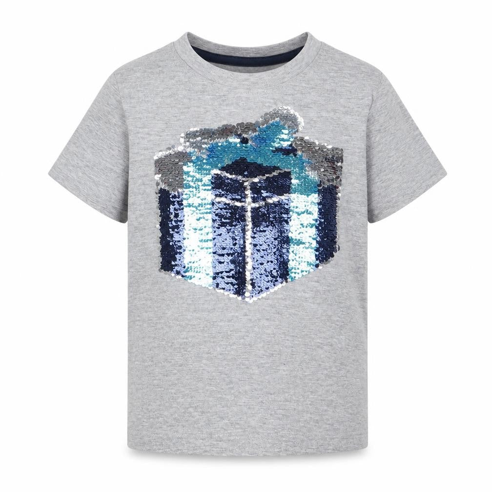 H&M Boys Grey   Basic T-Shirt Size 5-6 Years