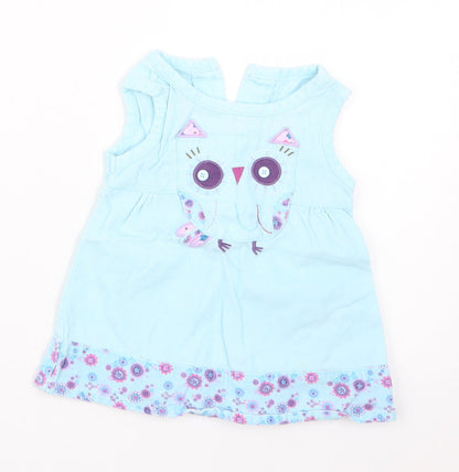 Cherokee Girls Blue   Pinafore/Dungaree Dress