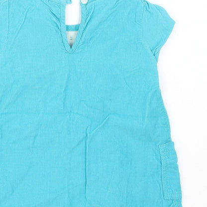 NEXT Girls Blue   Basic T-Shirt Size 3-6 Months