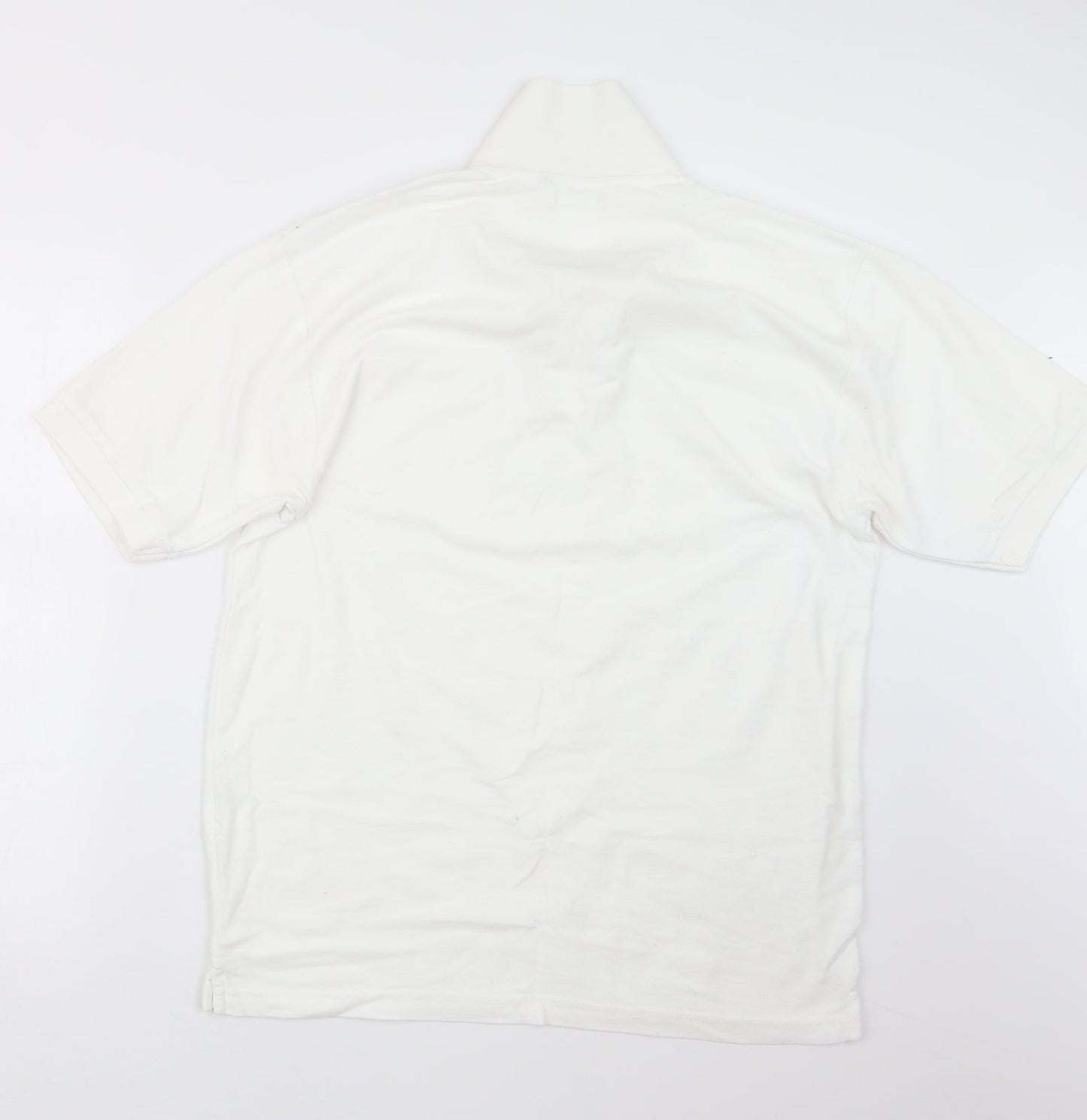 Cedar Hill Mens White    Polo Size L