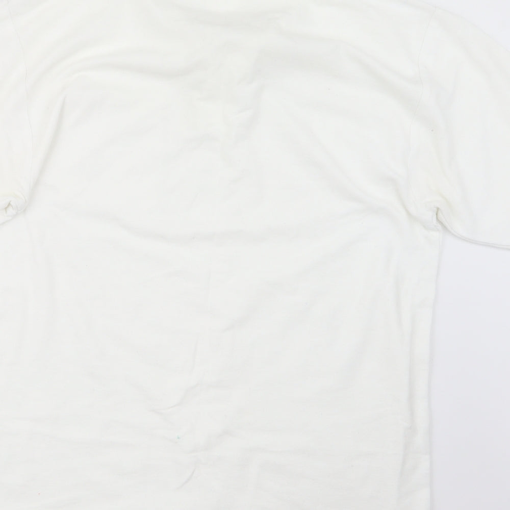 Cedar Hill Mens White    Polo Size L