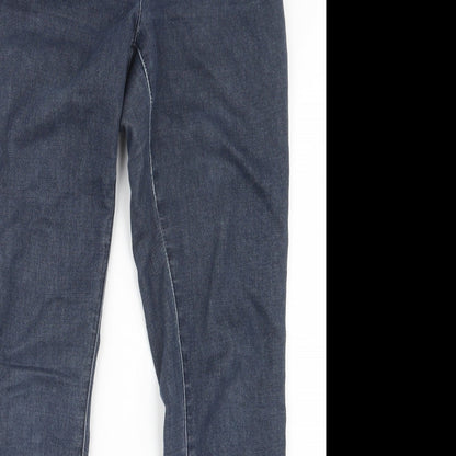 Miss Selfridge Womens Blue  Denim Jegging Jeans Size 10 L29 in