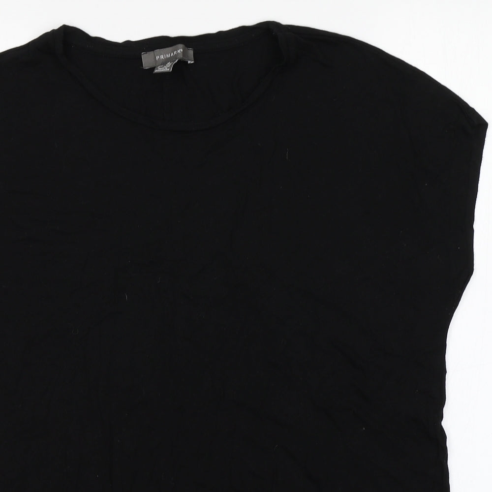 Primark Womens Black   Basic T-Shirt Size M
