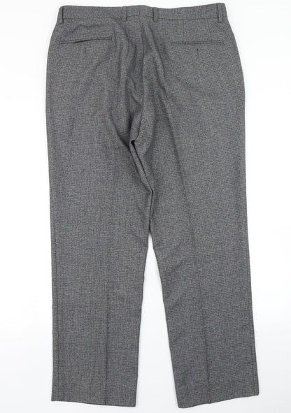 Taylor & Wright Mens Clear   Dress Pants Trousers Size 34 in L29 in