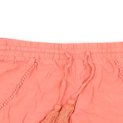 Atmosphere Womens Orange   Hot Pants Shorts Size 8