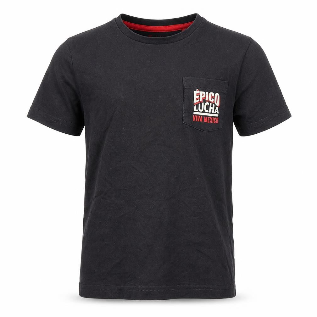 TU Boys Black   Basic T-Shirt Size 7 Years
