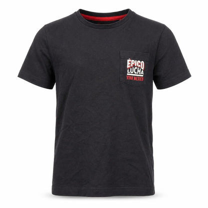 TU Boys Black   Basic T-Shirt Size 7 Years