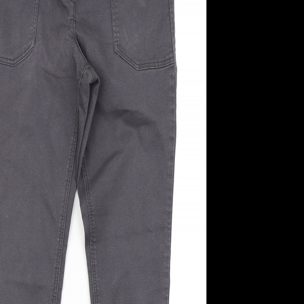 George Womens Black  Denim Skinny Jeans Size 8 L25 in