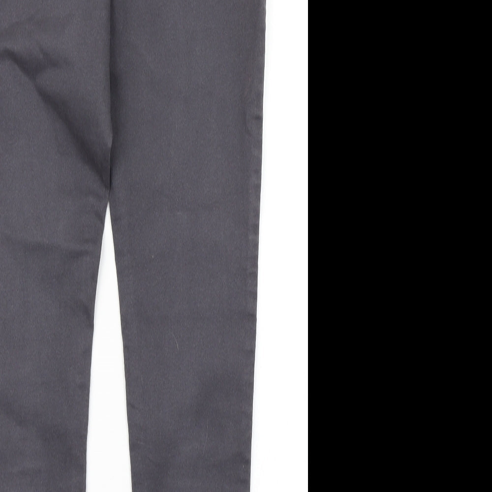 George Womens Black  Denim Skinny Jeans Size 8 L25 in