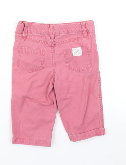 Pumpkin Patch Girls Pink   Pedal Pusher Trousers Size 3-6 Months
