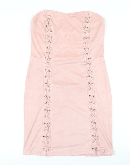 ICL Womens Pink   Bodycon  Size L