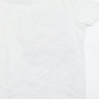 Primark Boys White   Basic T-Shirt Size 10-11 Years