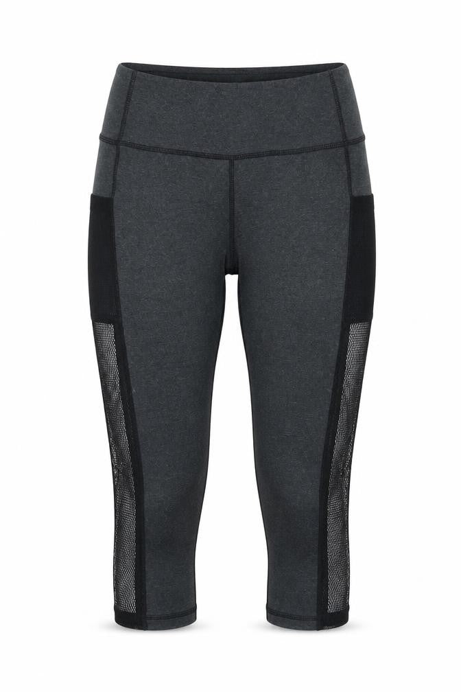neon sweets Womens Grey   Cropped Leggings Size M L18 in