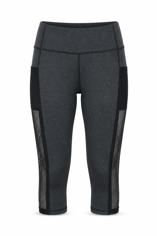 neon sweets Womens Grey   Cropped Leggings Size M L18 in