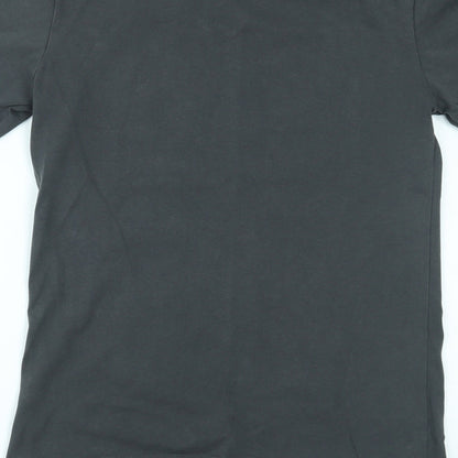 Womens UK Size M By Clara Grey Basic T-Shirt
