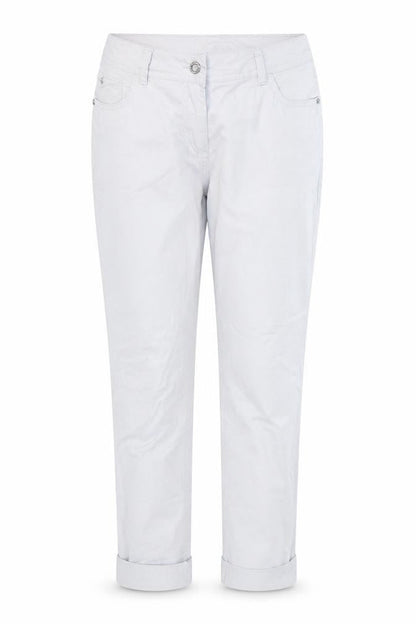 Womens UK Size 12 Up Fashion Regular Fit Chino Grey Trousers