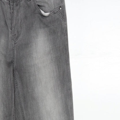 ORSAY Womens Grey  Denim Skinny Jeans Size 28 in L27 in