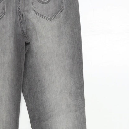 ORSAY Womens Grey  Denim Skinny Jeans Size 28 in L27 in