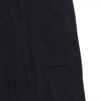 DOMYOS Womens Black   Cropped Trousers Size 34 in L24 in