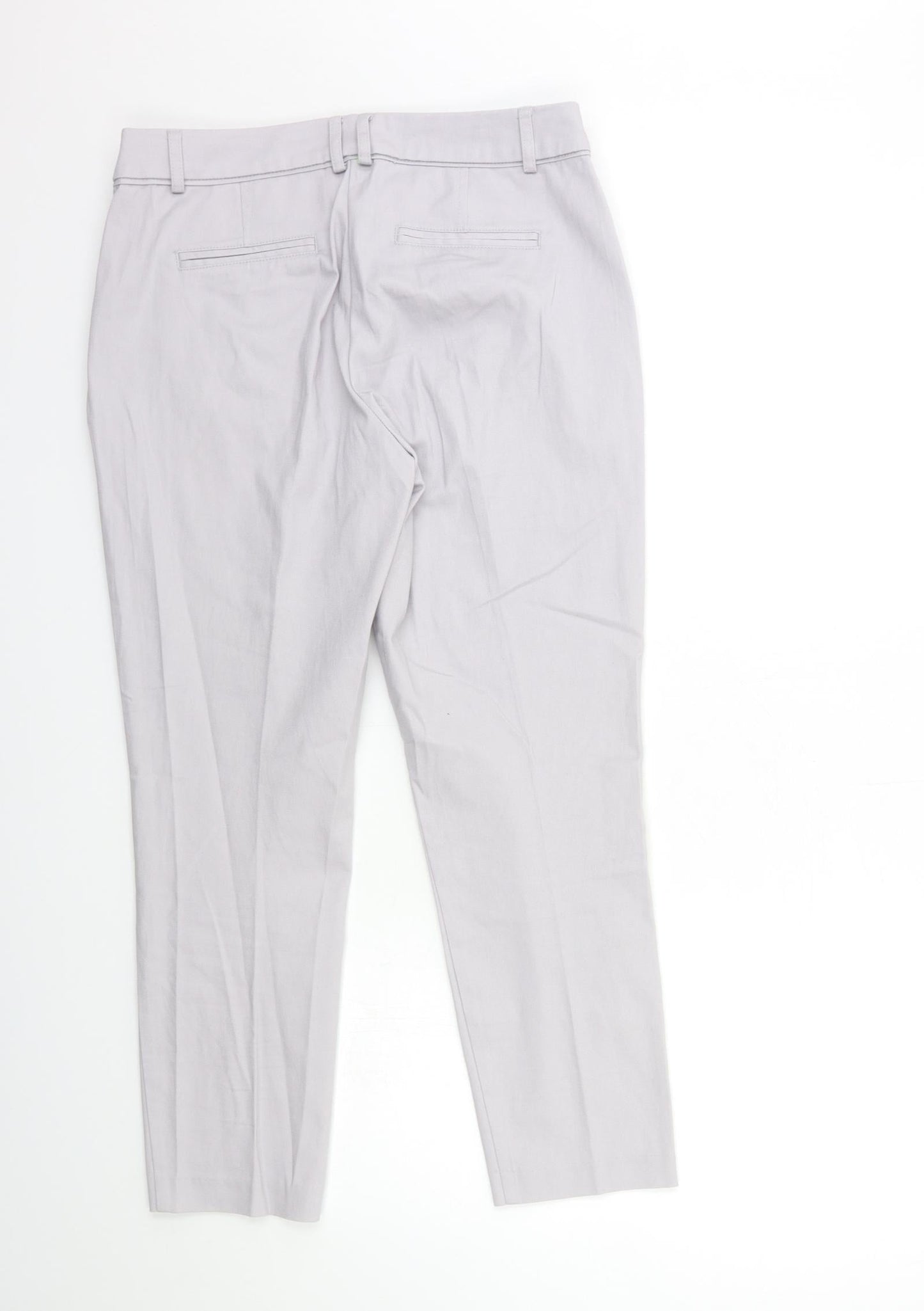 Womens UK Size 12 Wallis Regular Fit  Grey Trousers