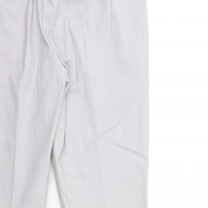 Womens UK Size 12 Wallis Regular Fit  Grey Trousers