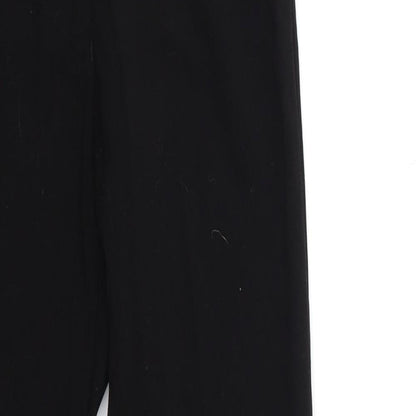 Womens UK Size 23 in trutex Regular Fit  Black Trousers