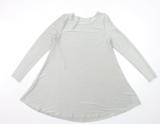 Glamorous Womens Silver   A-Line  Size S