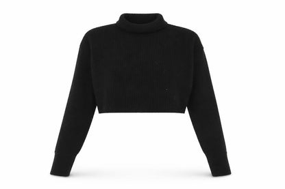 Womens UK Size M PRETTYLITTLETHING Black Pullover Jumper