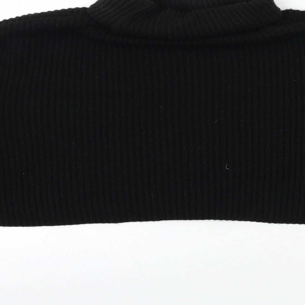 Womens UK Size M PRETTYLITTLETHING Black Pullover Jumper