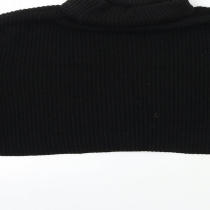 Womens UK Size M PRETTYLITTLETHING Black Pullover Jumper