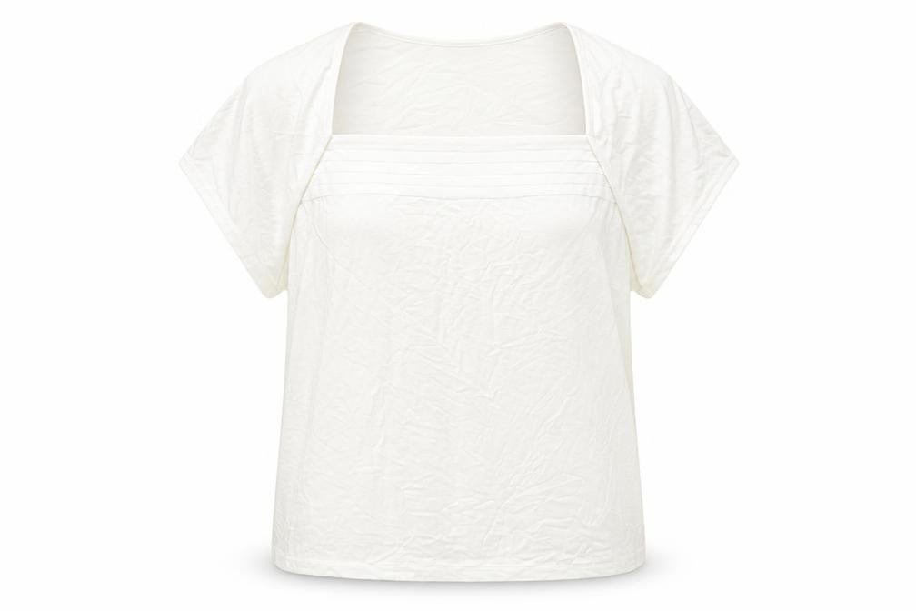 Womens UK Size L PLANET White Basic T-Shirt