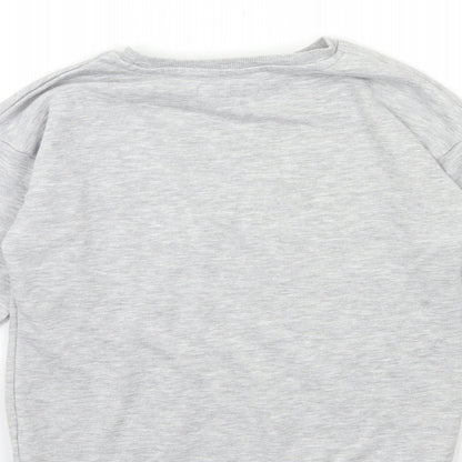 Primark Girls Grey   Pullover Sweatshirt Size 10 Years  - nyc