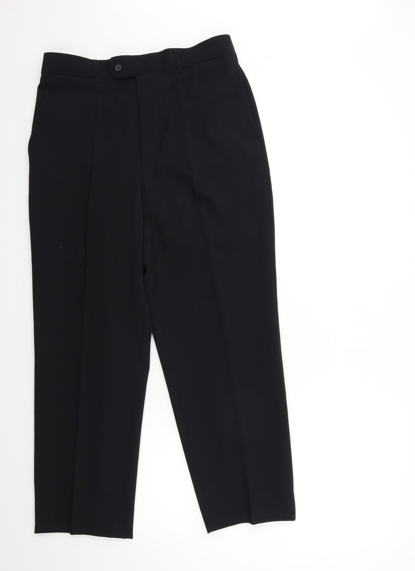 Kit Womens Black   Trousers  Size 28 in L29 in