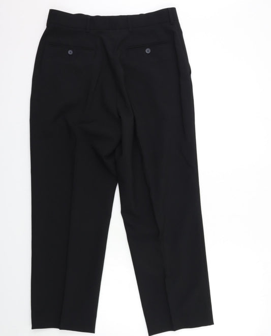 Kit Womens Black   Trousers  Size 28 in L29 in