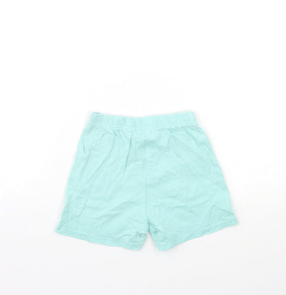 George Baby Blue   Cropped Trousers Size 12-18 Months