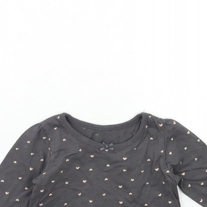 George Baby Grey   Basic T-Shirt Size 3-6 Months