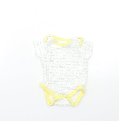 Disney Baby White   Babygrow One-Piece Size 3-6 Months