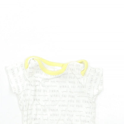 Disney Baby White   Babygrow One-Piece Size 3-6 Months