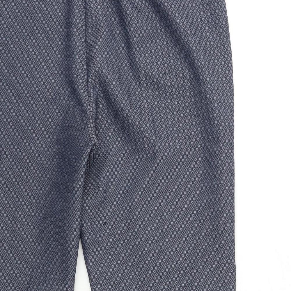 Womens UK Size 18 Peacocks Regular Fit  Blue Trousers