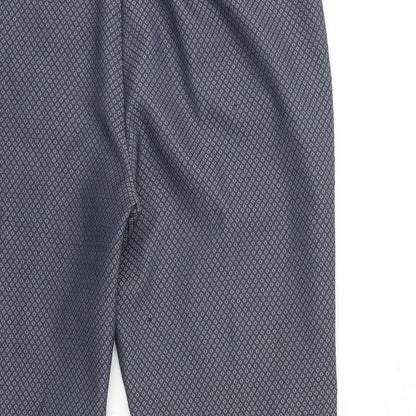Womens UK Size 18 Peacocks Regular Fit  Blue Trousers