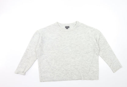 Primark Womens Grey  Knit Pullover Jumper Size S