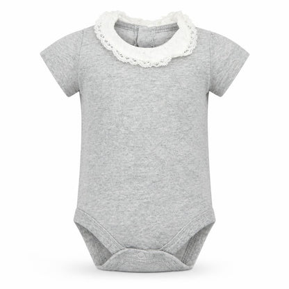 Tu Baby Grey   Babygrow One-Piece Size 0-3 Months
