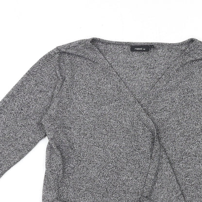 NEXT Womens Grey   Cardigan Jumper Size 8