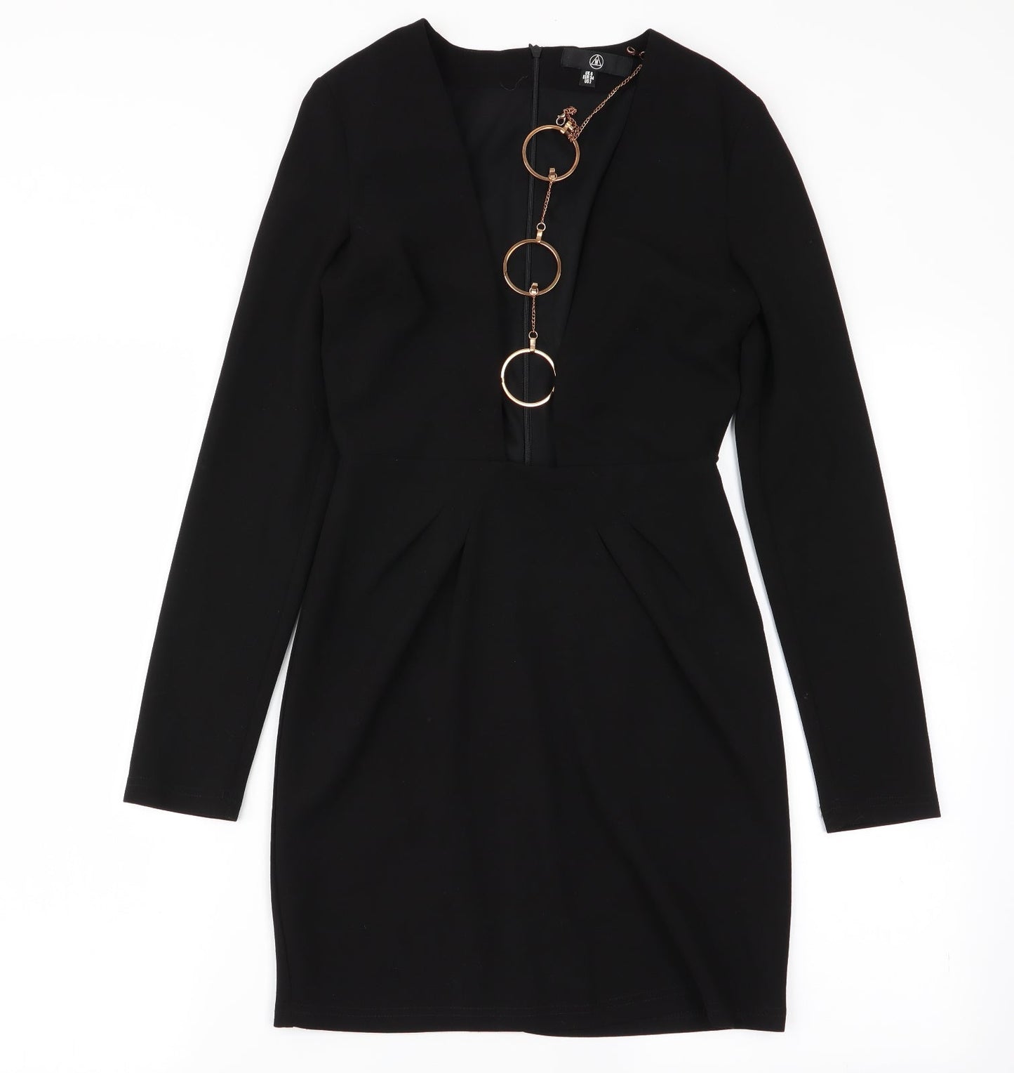 Missguided Womens Black   Fit & Flare  Size 6