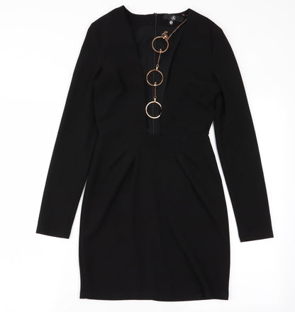 Missguided Womens Black   Fit & Flare  Size 6