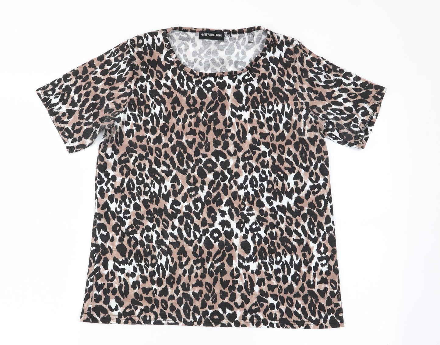 Womens UK Size 10 PLT Multicoloured Basic T-Shirt