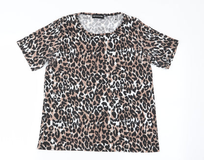 Womens UK Size 10 PLT Multicoloured Basic T-Shirt