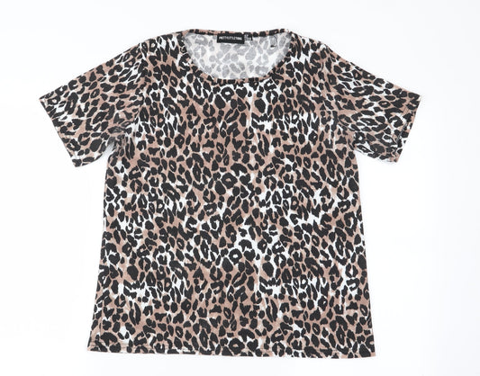 Womens UK Size 10 PLT Multicoloured Basic T-Shirt