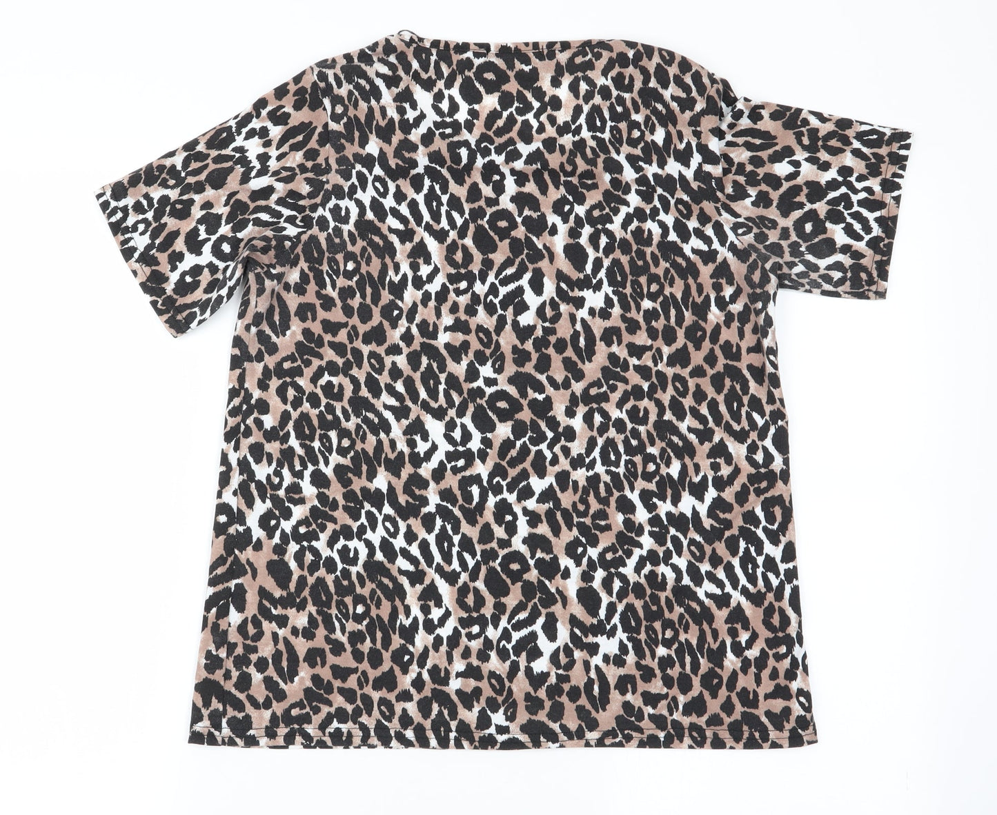 Womens UK Size 10 PLT Multicoloured Basic T-Shirt